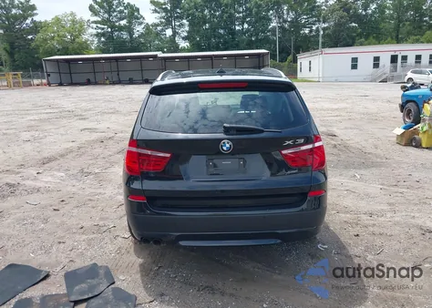 2012 BMW X3 xDrive28I from USA, damaged, VIN 5UXWX5C54CL720445